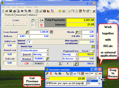 Click for Expression Evaluator screen shot