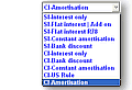 Several choices for calculating & charging interest